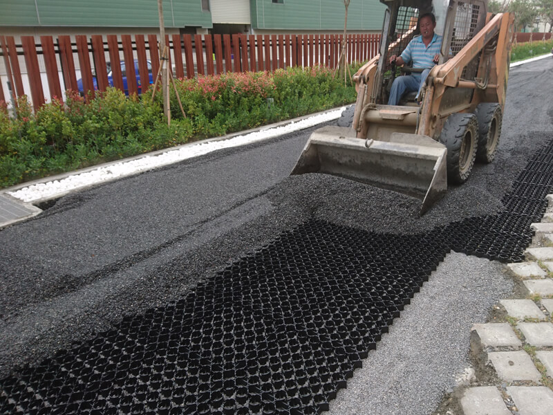 Pavimentadora de grama de plástico