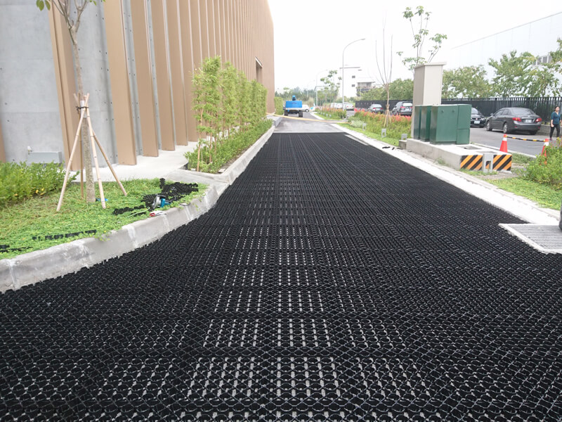 Pavimentadora de grama de plástico