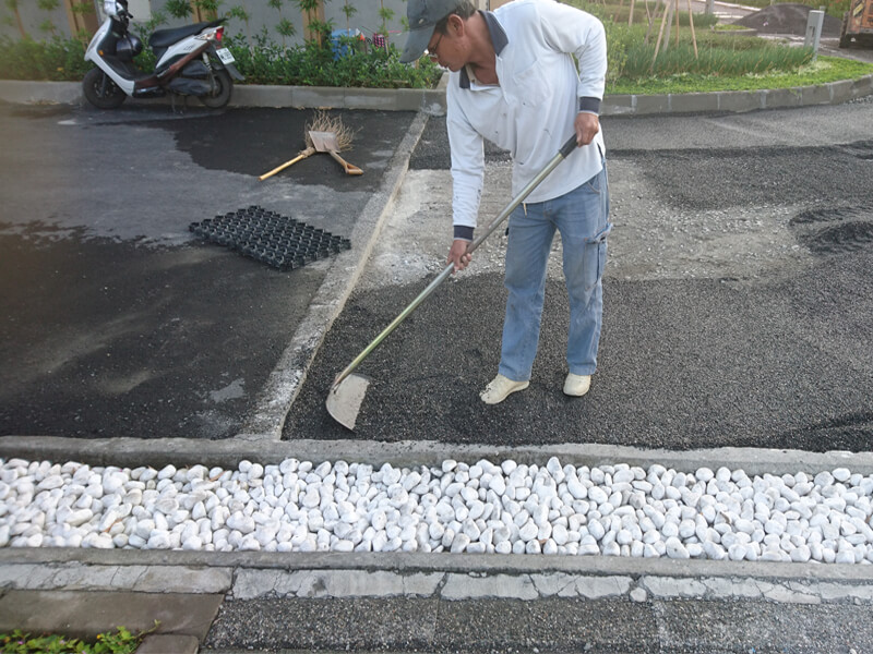 Pavimentadora de grama de plástico