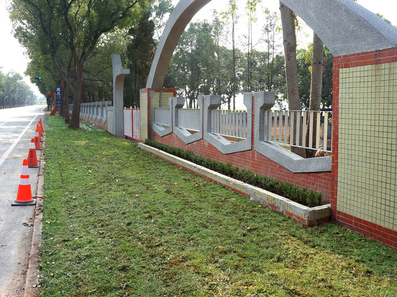 Pavé d'herbe en plastique