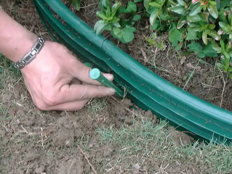 plastic lawn spikes
